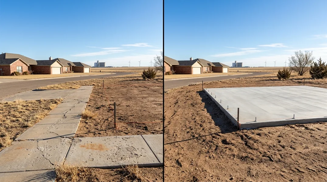 New Construction Slab Guide: What Amarillo Homebuyers Should Know Before Closing